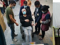愛心接力，溫暖老伯心